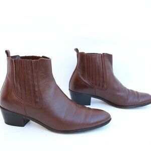 J. Crew cowboy ankle boots size 10